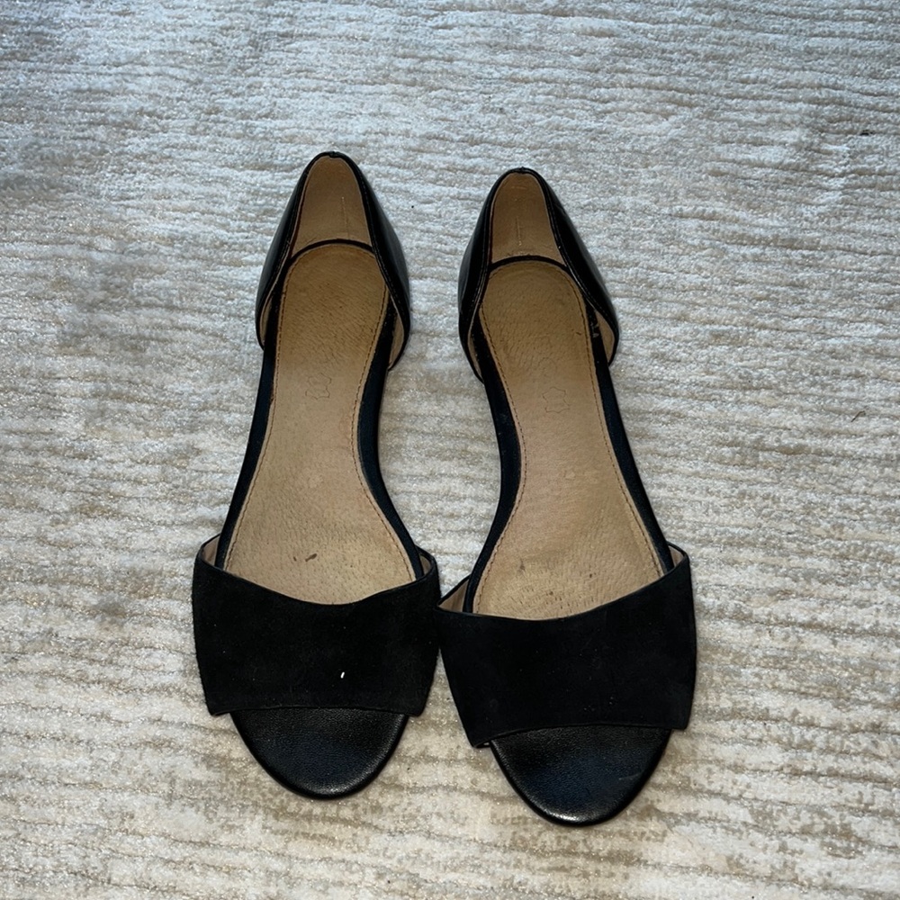 Black Aldo flats